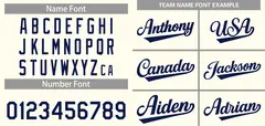 Cream Navy Authentic Classic Baseball Jersey 3