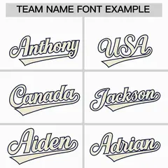 Cream Navy Graffiti Mexican Style Baseball Jersey 4