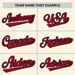 Cream Navy Thorns Ribbed Authentic Classic Baseball Jersey 3