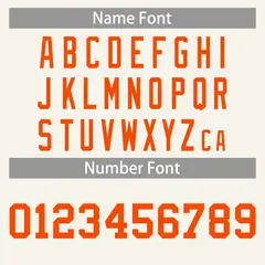 Cream Orange Classic Casual Basketball Jersey 4