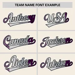 Cream Purple Pride Month Classic Baseball Jersey 3