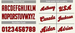 Cream Red-Black Classic Sets Basketball Uniform Jersey 4