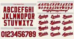 Cream Red-Navy Classic Authentic Baseball Jersey 3