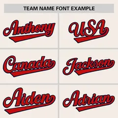 Cream Red Thorns Ribbed Classic Authentic Baseball Jersey 3
