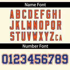 Cream Royal Orange Color Block Hooded Waterproof Jacket 4