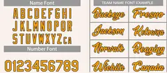 Cream Yellow-Navy Heal Classic Sets Basketball Jersey 4