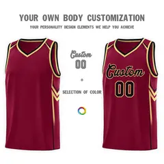 Crimson Arrow Graffiti Sports Uniform Basketball Jersey 3