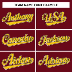 Crimson Black-Gold Full-Snap Color Block Varsity Letterman Jacket 5