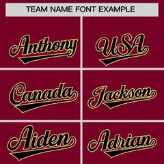 Crimson Black Grid Blur Pattern Baseball Jersey 3