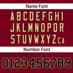 Crimson Black-Khaki Stripe Raglan Baseball Jersey 4