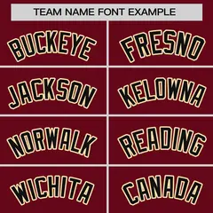Women's Crimson Black-Khaki Thick Slash Mesh Basketball Jersey 3