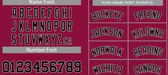 Crimson Black-White Classic Casual Basketball Jersey 3