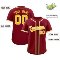 Crimson Classic Authentic Baseball Jersey 2