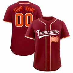 Crimson Classic Authentic Baseball Jersey