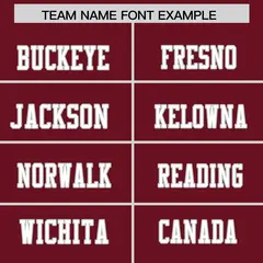 Crimson Classic Authentic Football Jersey 3