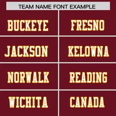 Crimson Classic Authentic Football Jersey 3