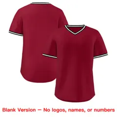 Crimson Classic Authentic Pullover Baseball Jersey 7