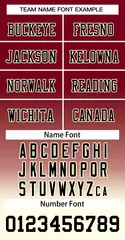 Crimson Cream-Black Gradient Fashion Team Football Jersey 3