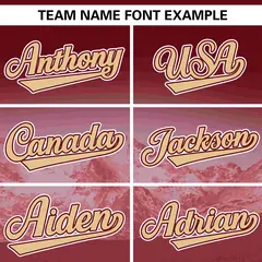 Crimson Cream-White Denver Skyline Varsity Full-Snap Track Jacket 5