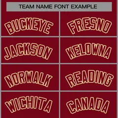 Crimson Crimson-Khaki Raglan Sleeves Varsity Full-Snap Letterman Jacket 5