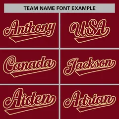 Crimson Crimson-Khaki Raglan Sleeves Varsity Full-Snap Letterman Jacket 5