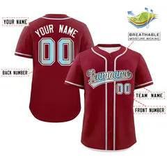 Crimson Demiboy Pride Month Baseball Jersey 2
