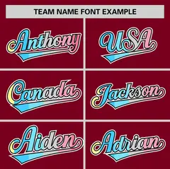 Crimson Genderflux Pride Month Baseball Jersey 3