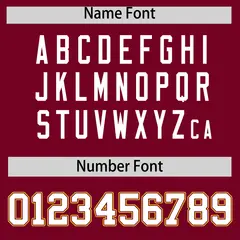 Crimson Gold Flame Outline Side Baseball Jersey 4