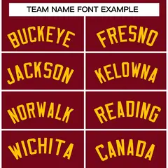 Crimson Gold Full-Snap Varsity Letterman Jacket 5