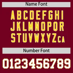 Crimson Gold Leopard Graffiti Side Design Baseball Jersey 4