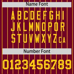 Crimson Gold Stripe Raglan Sleeves Fashion Baseball Jersey 4