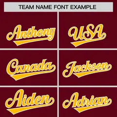 Crimson Gold Wrinkle-Resistant Lace-Up Neck Hockey Hoodie 3