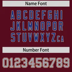 Crimson Gray-Crimson Raglan Varsity Full-Snap Letterman Jacket 5