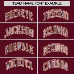 Crimson Gray-Crimson Raglan Varsity Full-Snap Letterman Jacket 6