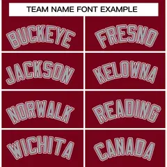 Crimson Gray-Crimson Varsity Full-Snap Letterman Jacket 3