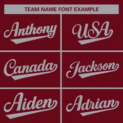 Crimson Gray Raglan Sleeves Full-Snap Varsity Letterman Jacket 5