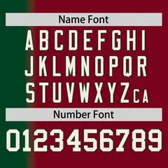 Crimson Green Gradient Pinstripe Baseball Jersey 4