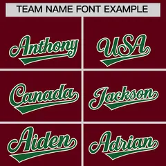 Crimson Kelly Green White Varsity Full-Snap Letterman Jacket 4