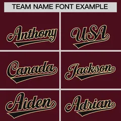 Crimson Khaki American Flag Varsity Raglan Letterman Jacket 3