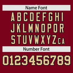 Crimson Khaki Gradient Side Authentic Baseball Jersey 4