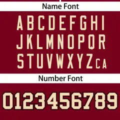 Crimson Khaki Thick Stripe Authentic Baseball Jersey 4