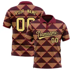 Crimson Lingge Sunshine Polo Shirt
