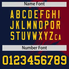 Crimson Navy Ink Pattern Authentic Baseball Jersey 4