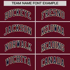 Crimson Navy-Khaki Raglan Varsity Full-Snap Letterman Jacket 6