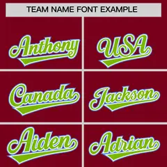 Crimson Neon Green Powder Blue Raglan Sleeves Baseball Jersey 3