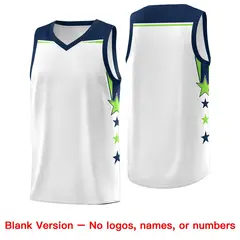 Crimson Old Gold Two Tone Side Star Color Block Breathable Basketball Jersey 6