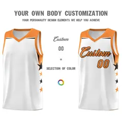 Crimson Old Gold Two Tone Side Star Color Block Wrinkle-Resistant Basketball Jersey 3