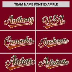 Crimson Olive-Texas Orange Gradient Varsity Full-Snap Raglan Baseball Jacket 3