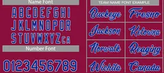 Crimson Royal-White Classic Casual Basketball Jersey 3