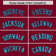 Crimson Sequined Trim Athletic Basketball Jersey 3